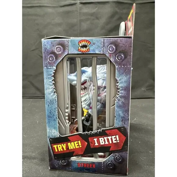 Mattel Street Sharks 30th Anniversary Streex Action Figure New - Picture 2 of 6
